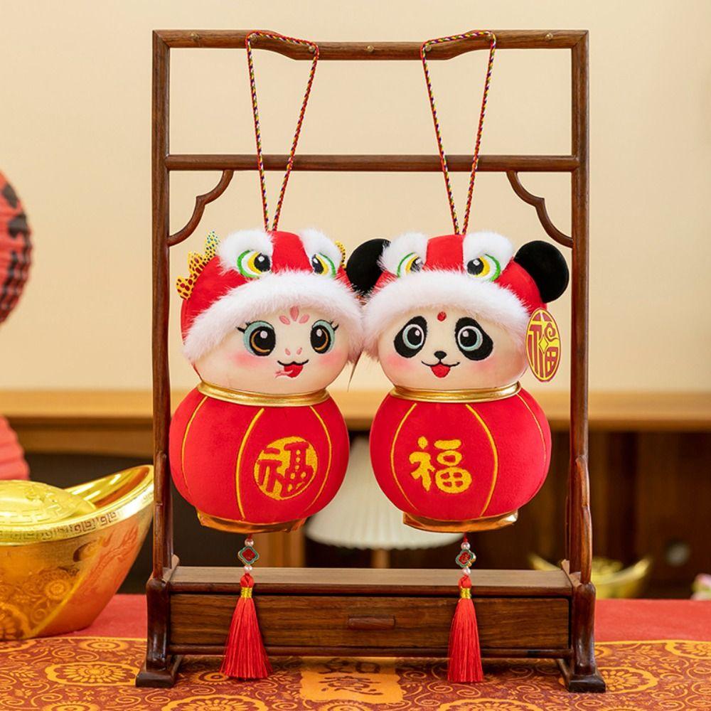 Good Luck Snake Year Mascot Pendant Chinese Style Lucky Snake Doll  New Year Gifts