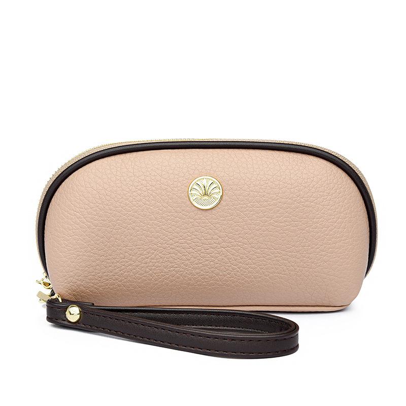 Neue Handy-Tasche für Damen im Sommer  All-Match Clutch-Tasche  Modisches Litschi-Muster Münzbörse  Tasche für Mütter mittleren Alters
