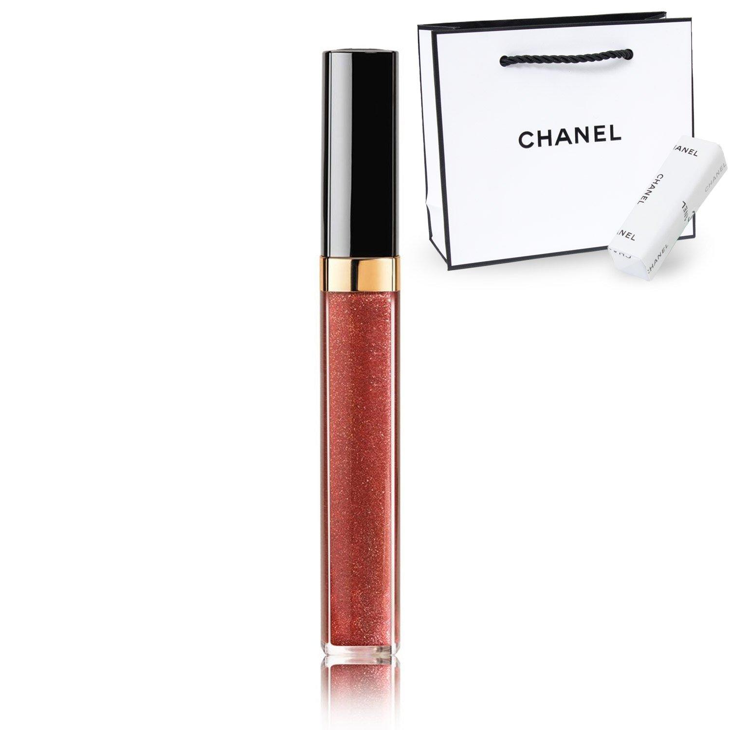 CHANEL Rouge Coco Gloss Lip 24 with shop bag Sugar grams Gloss, shades, (Burton (724)), 5.5 (x 1)