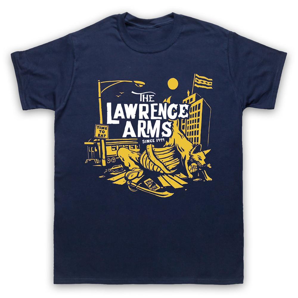 

NEW The Lawrence Arms Band Short Sleeve Navy Unisex All Size OM207 Unisex T-Shirt L