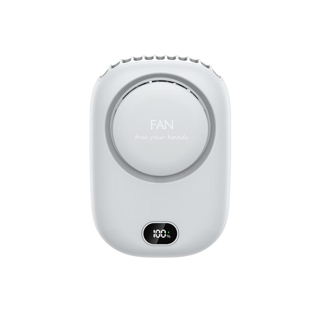 DQ203 USB Rechargeable Outdoor Neck Fan with Normal Button Speed Control