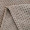 Solid Striped Throw Blanket Flannel Fleece Soft Adult Bed Cover Bedspread for Sofa Bedroom