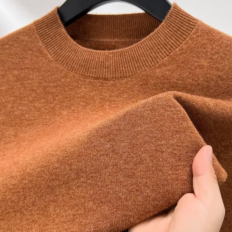 Men's Premium Wool Pullover Sweater