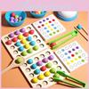 Wooden Bead Sorting Game For Kids Fine Motor Skills And Parentchild Interaction