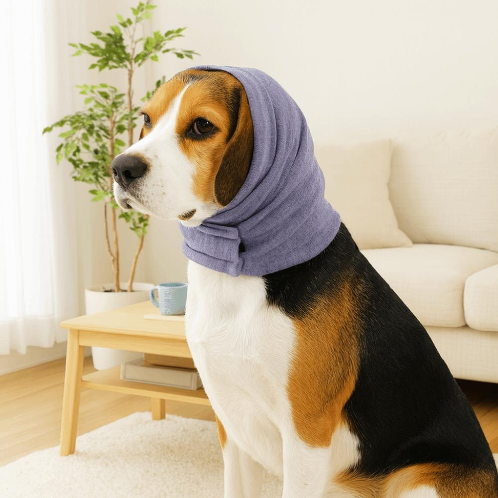 Noise Reduction Dog Calming Earmuff Anti-fright Dog Head Covers Pet Headgear  Hearing Protection