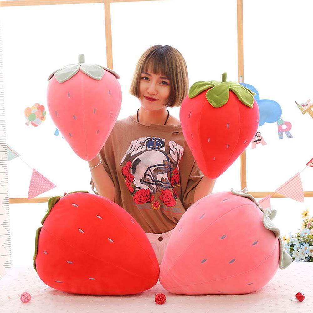 Strawberry Plush Plants Fruit Plush Toys Strawberry Plush Stuffed Plush Doll Stuffed Toys