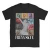Freya Skyes  T Shirts Men Pure Cotton Casual TShirt Round Neck  Tee Shirt Short Sleeve Tops Graphic Printed