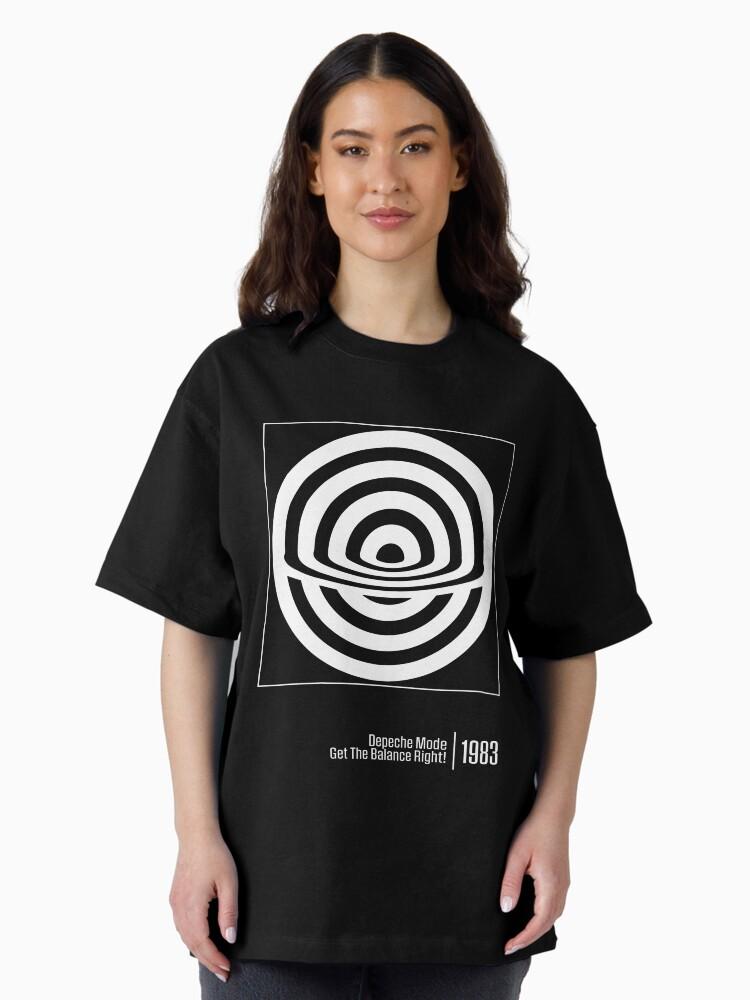 Depeche Mode - Minimalist Graphic Artwork Design Oversized T-Shirt