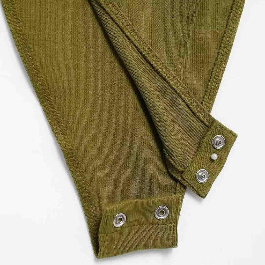 Figurbetonte gerippte Bodys für Damen, O-Ausschnitt, Träger, Druckknopfverschluss, Damen-Playsuits, Sexy Mode