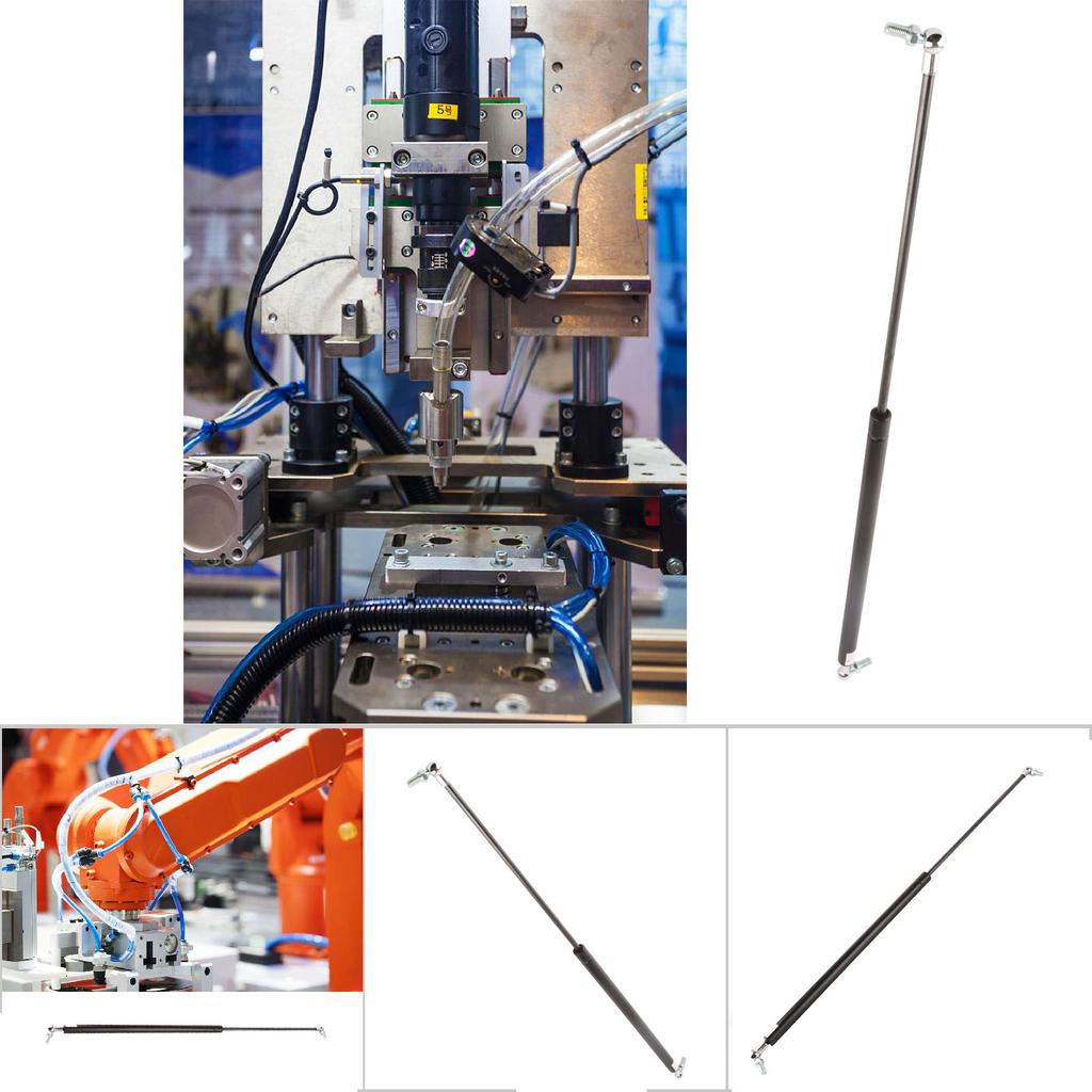 100N Pressure Heavy Duty Auto Gas Spring Hydraulic Support Rod 700mm Center Distance #6