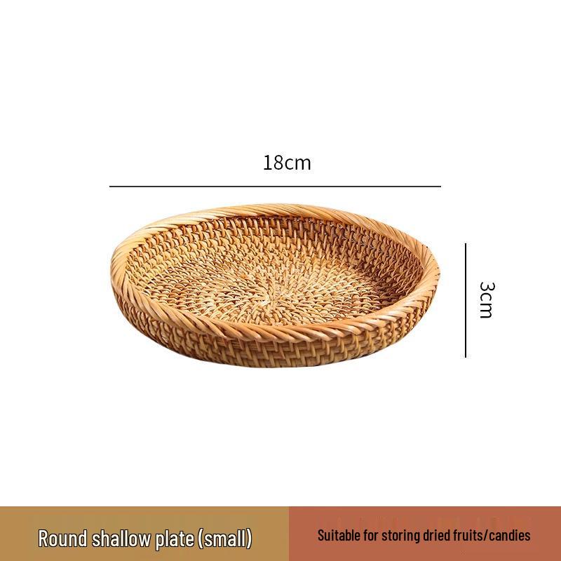 

Многоцелевая плетеная бамбуковая корзина для хранения, фруктов, хлеба, булочек, закусок и пикников