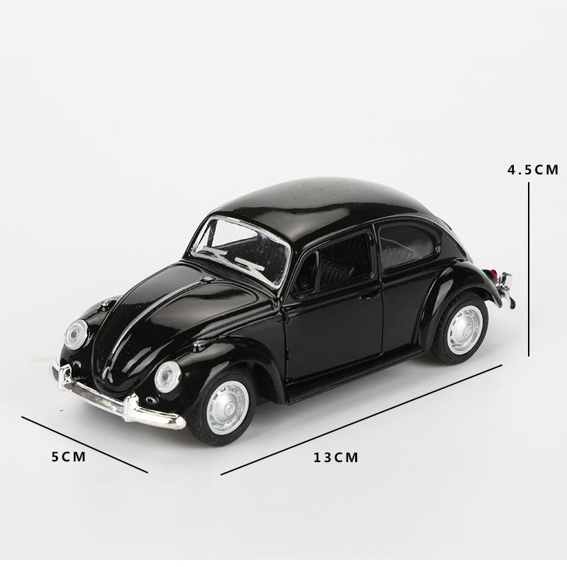 1:32 Alloy Classic Car Model Children's Toy Car Back Car Simulation Car