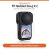 Lens Protector Cover for Insta360 X6 Soft Silicone Lens Cap Anti-Scratch Shockproof Dustproof Guard Panoramic Camera Accessory
