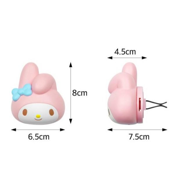 Belle Ament Sanrio Big Face Car Air Freshener My Melody, Flawit, 1 set,Korean Car Acc