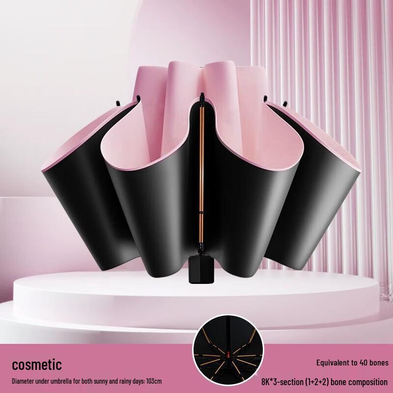 Hongye Three-Fold UV Protection Reverse Umbrella