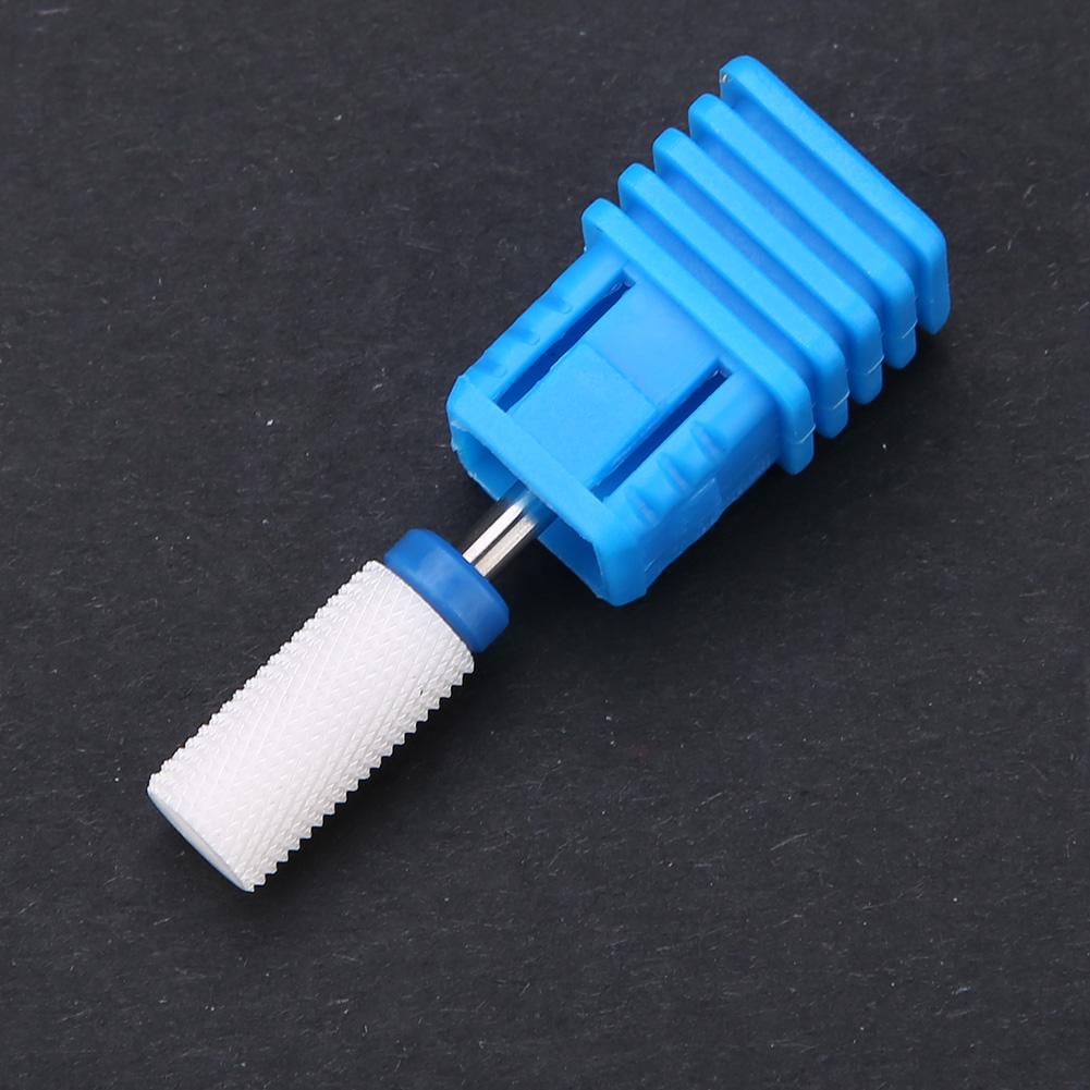 5 Type of Ceramic Cylinder Shape Grinding Head Nail Drill Bit for Manicure Drills Machine 05#