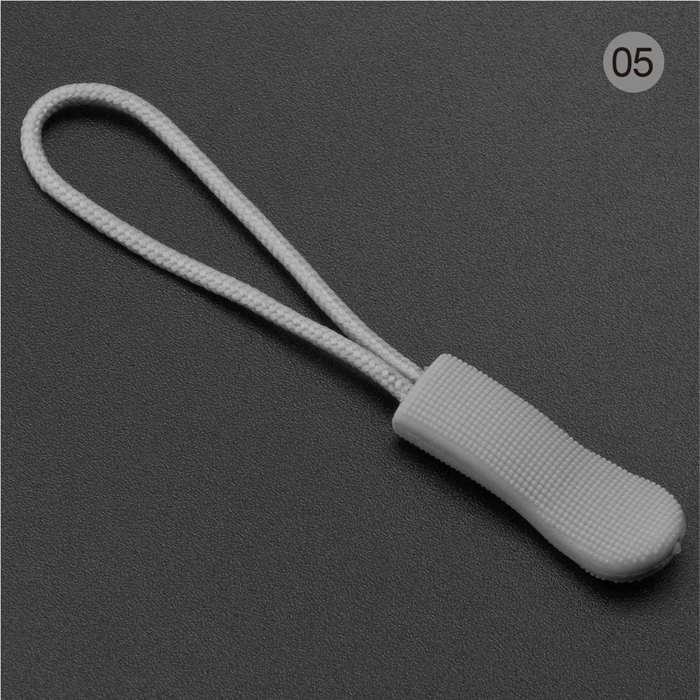 10Pcs Fixer Crafts Tag Apparel Sewing End Fit Zipper Buckle Zipper Puller Zipper Ropes Zip Cord