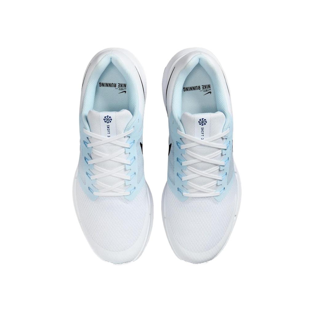 Nike Run Swift 3 Minimalist Fashion Versatile Classic Durable Breathable Support Low-Top Running Shoes Men Sneaker White DR2695-108