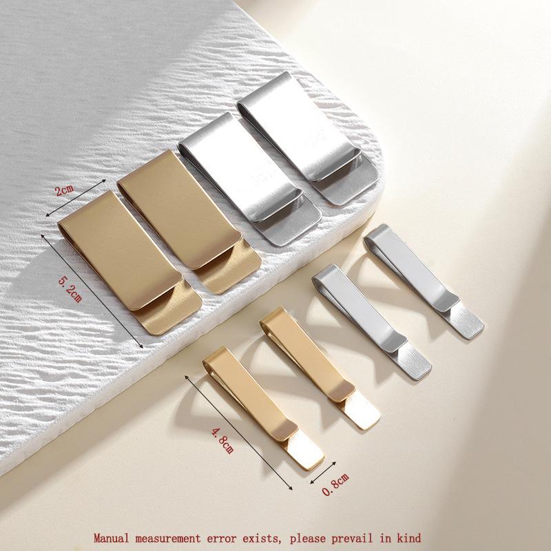 Metallisk binders for notatbok bokmerke verktøy bok binders kontor skole leserekvisitter multifunksjonell klemme