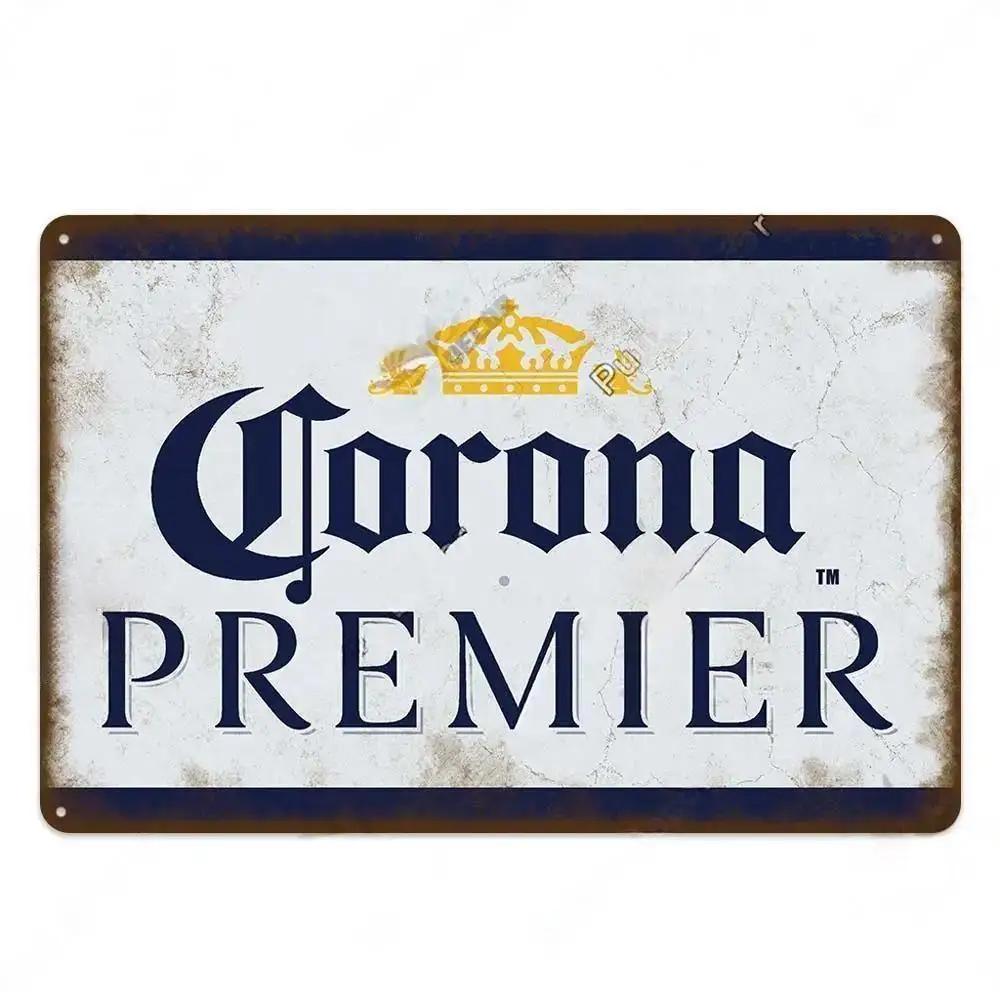 Metal Tin Poster Beer Metal Sign Decorative Plaque Retro Plate Wall Decor Bar Pub Club Man Cave Dad's Garage Workshop Poster