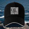 1 Casquette de Baseball Logo Silhouette Cristiano - Chapeau Snapback Léger Réglable, Avec Inscription Cristiano, Toutes Saisons