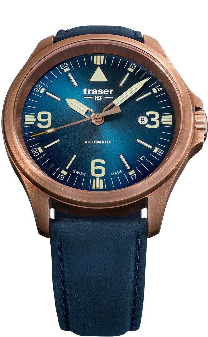

Годинник Tracer P67 Officer Pro Automatic Bronze Blue 108074 Blue [TRASER] Чол.