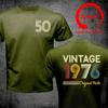 Classic 50th Birthday In 1976 Limited Edition Graphic T Shirt Unisex Unisex Vintage 1976 Original 50yearold Tshirt Retro Clothes