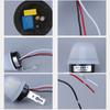 Automatic Light Control Switch Voltage Compatibility Automatic On Off White Photocell Sensor Long Service Life