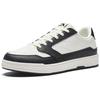 Anta Slip Resistant Cushioning Low top Skateboard Shoes Women's Ivory White/Black 122338011-2