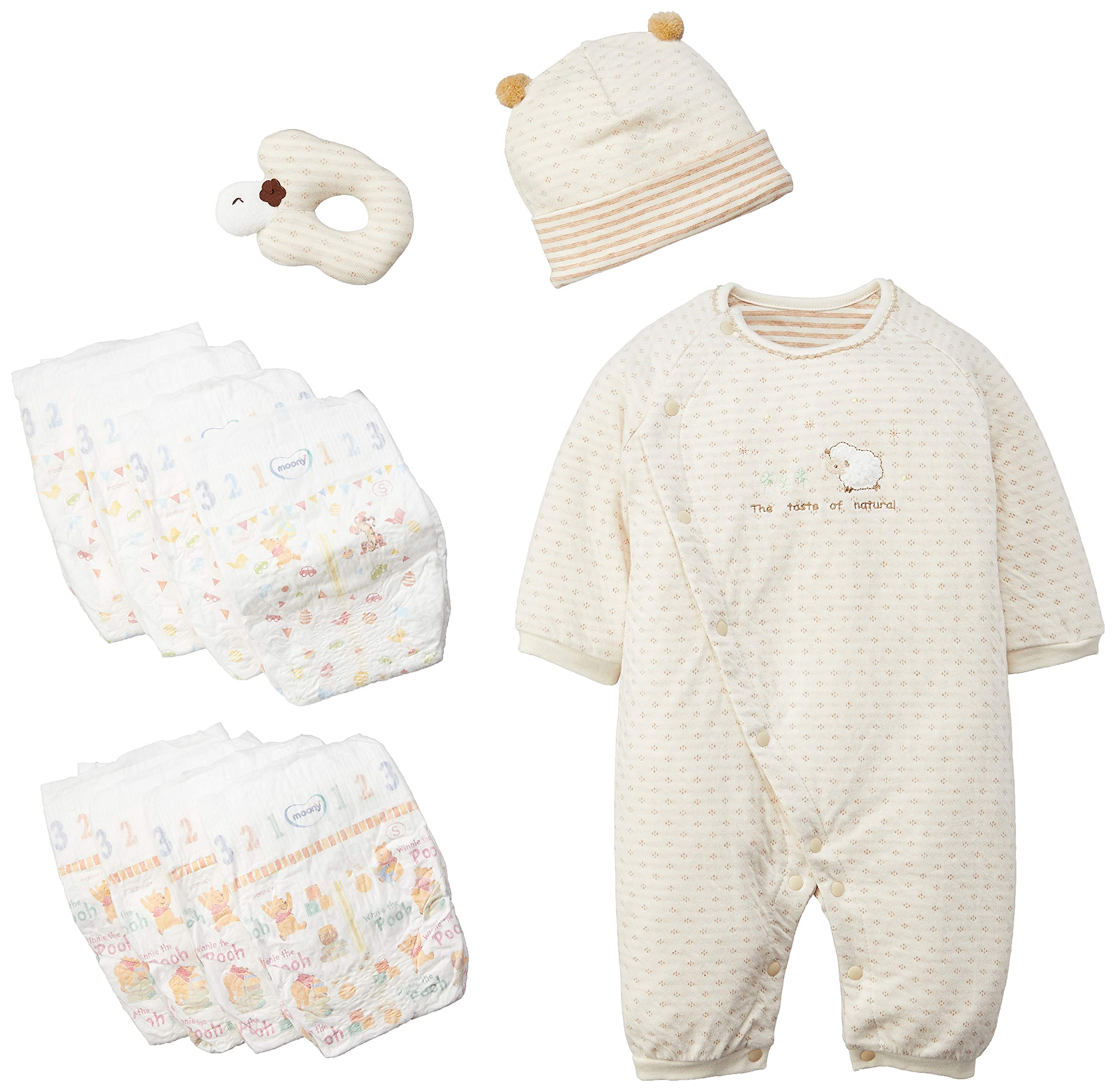 

Think Bee Organic Basket Gift 70cm OP-mini 26-25618S бежевый