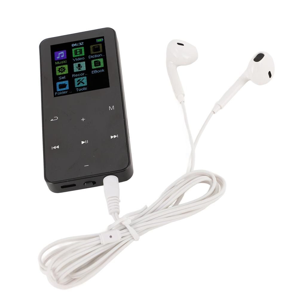Music Player 2 Inch HD Screen Noise Reduction Electronic Book FM Radio Voice Recording HiFi Lossless Sound Portable MP3 Player