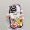 Clay Smiley Face Apple 14 Pro Max/14 Pro Phone Case iPhone 13 Full Coverage 12 Cartoon 11/XR Max