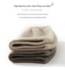 Women's 100% Pure Cashmere Belly and Waist Warmer - Solid Color Knitted Cold Protection.