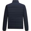 Emporio Armani EA7 FW24 Solid Color Stand Collar Zipper Long Sleeve Down Jacket Men Outerwear Dark-Blue 8NPB13-PNE1Z-24F-1562