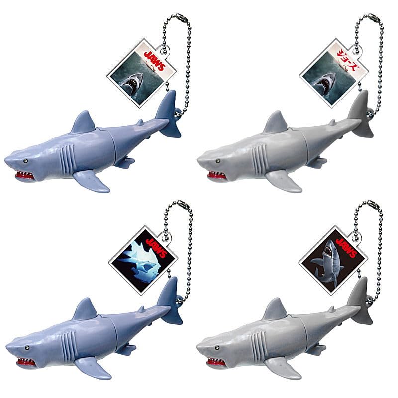 JAWS Figurka Světlo Sada Gachapon Kapslová Hračka [Kompletní 4]