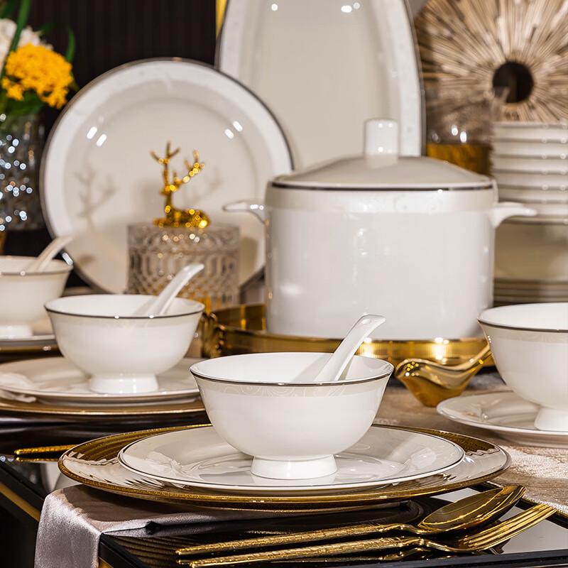 Maude Lanka Nordycki Luksusowy Ceramiczny Zestaw Stołowy