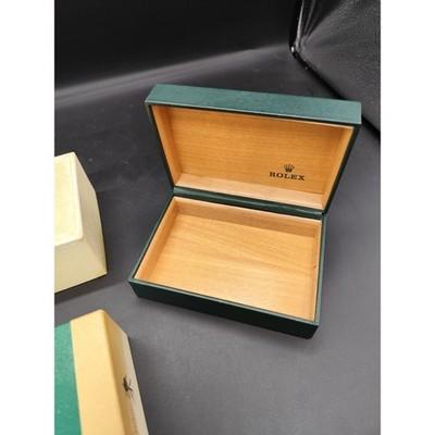 Vintage Rolex Outer Watch Box 68.00.01 Green Oyster Pattern Datejust 6916 Genuin