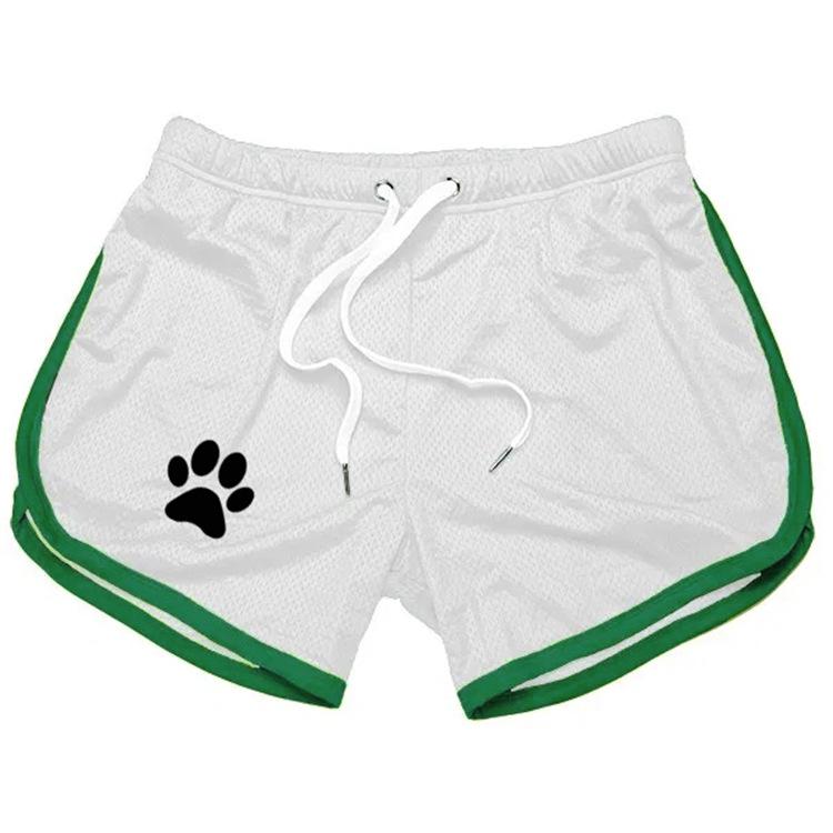 Pantaloncini Sportivi Uomo Crazy Muscle Asciugatura Rapida Corsa Fitness Allenamento Pantaloni Stretti Sottili a Tre Gambe