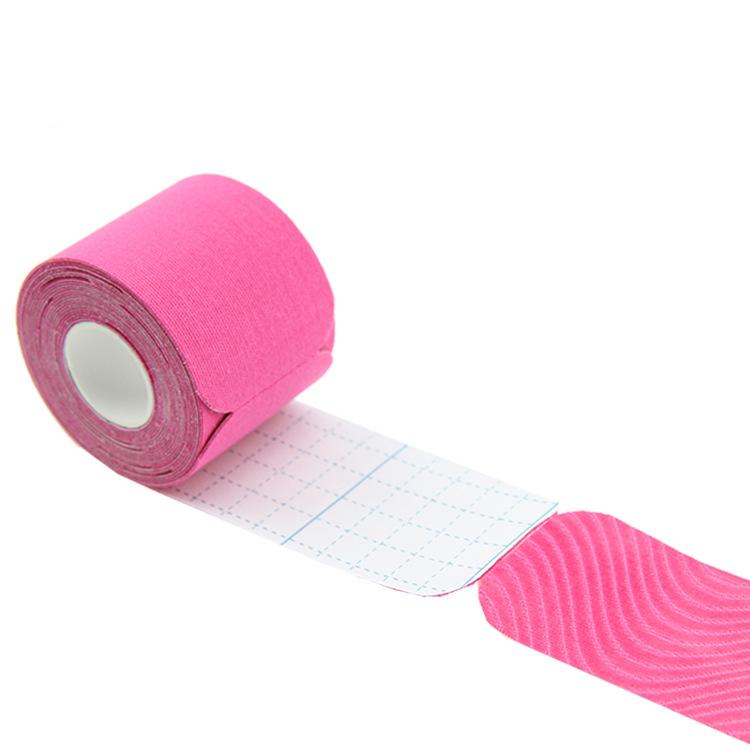 Pre Cut Therapeutic Athletic Brown Pre-cut Sports Elastic Kinesiology Tape Muscle Supportive Athletes for s чёрный
