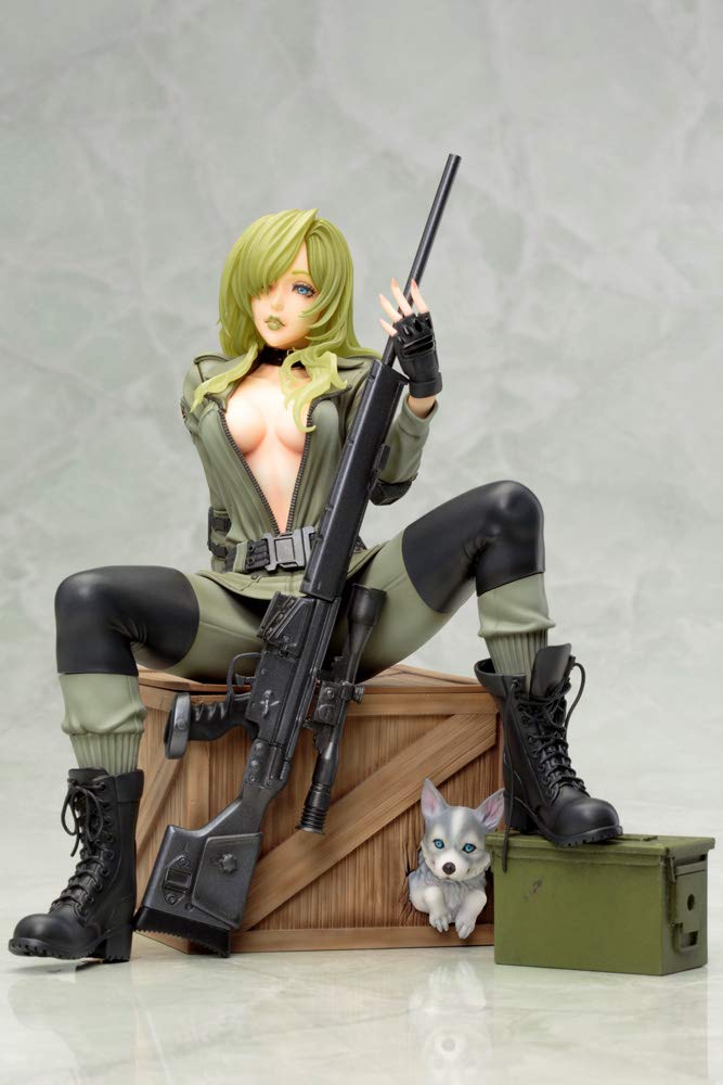 Tsuya Metal Gear Solid Bishoujo Sniper Wolf Scale PVC Painted Finished Figure SV306 1/7