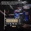 M.2 NVME SSD To PCIe 3.0 X1 Adapter Card 8Gbps SSD PCIE X1 Expansion Card M Key PCIe NVMe SSD Converter for Desktop