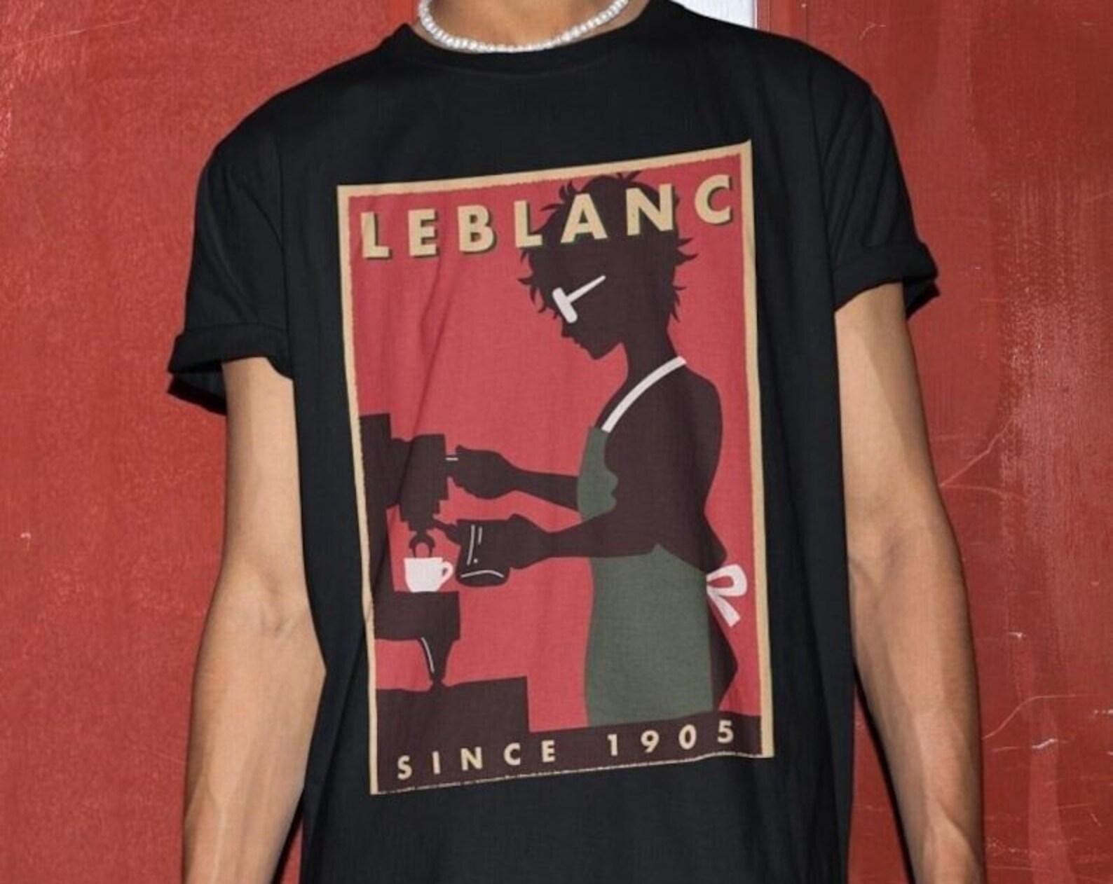 Unisex P5 Royal Cafe LeBlanc Anime T-Shirt, Gaming Shirt 3XL
