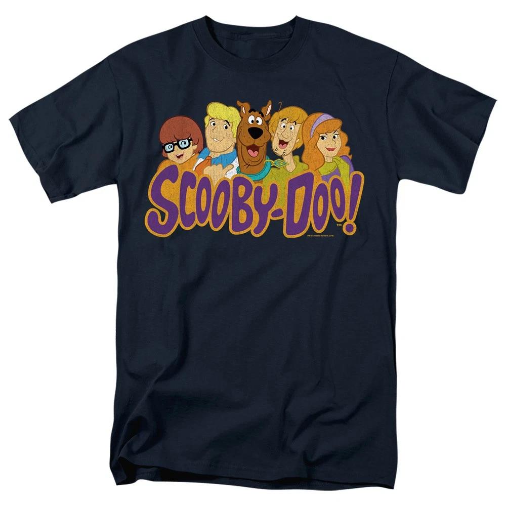 Scooby-Doo! - Scooby Gang -  Unisex Short Sleeve Children s T-shirt - Blue 150