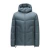 Men's Winter White Duck Down Jacket: Trendy, Thickened, Warm, Fashionable, Unisex