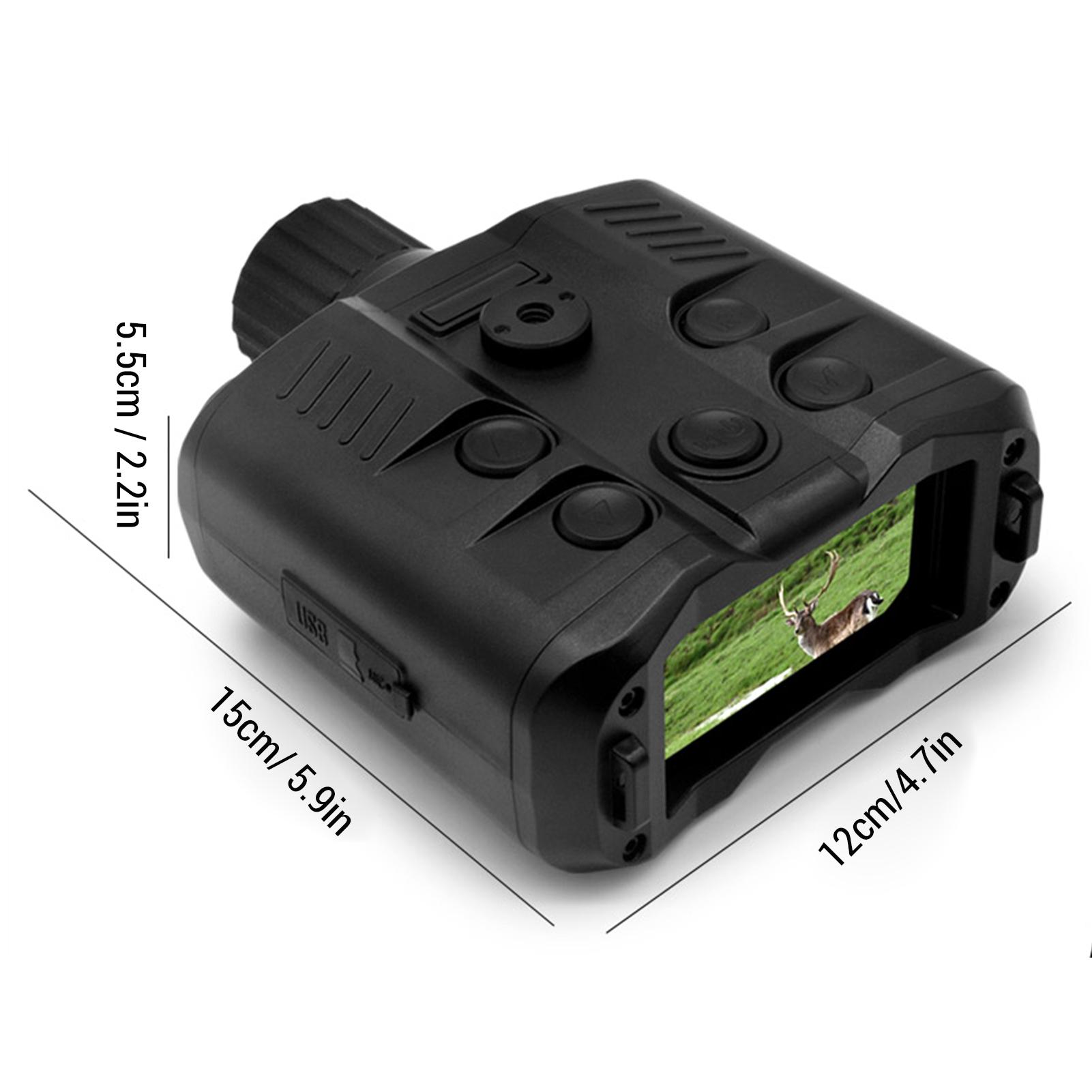 

Камера дикої природи Motion активована на відкритому повітрі з інфрачервоним нічним баченням 1080P High Clear камера полювання на рух дикої природи чорний