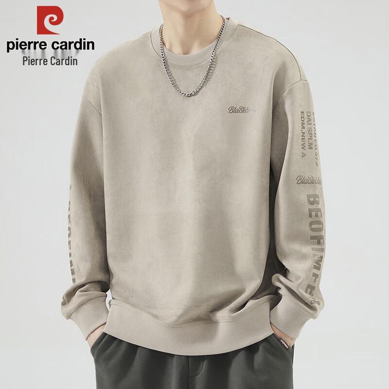Pierre Cardin Men's Loose-Fit Crewneck Sweatshirt