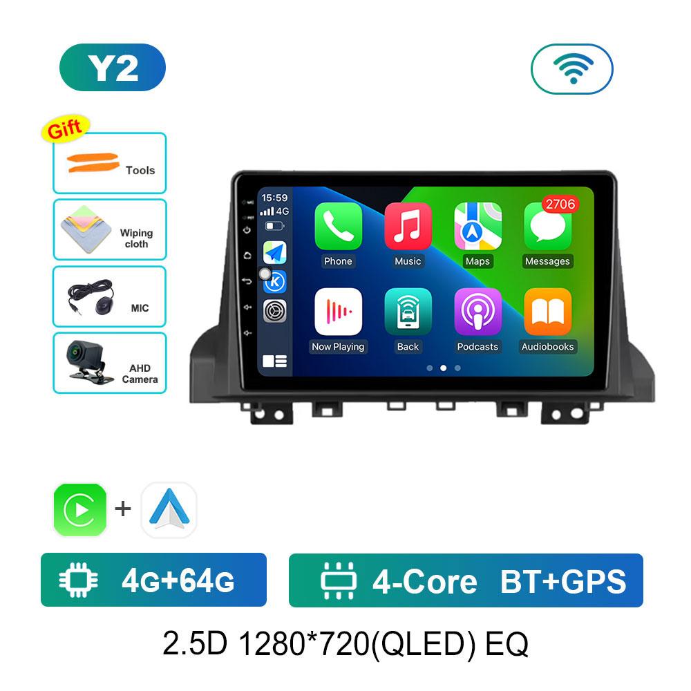 Android 14 For Moskvich 3 2022 - 2024 For JAC JS4 2020 - 2025 Car Radio  Multimedia Player GPS Navi 4G WiFi HD Screen Auto Tools