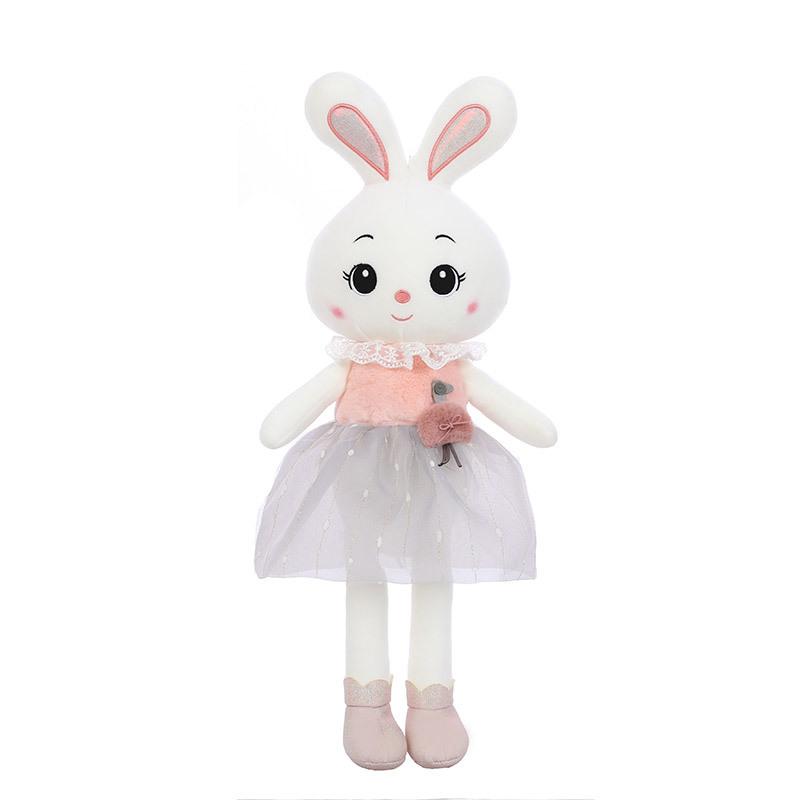 Cute Little White Rabbit Plush Toy Princess Cute Large Bunny Doll Doll Ragdoll Girlfriend Birthday Gift