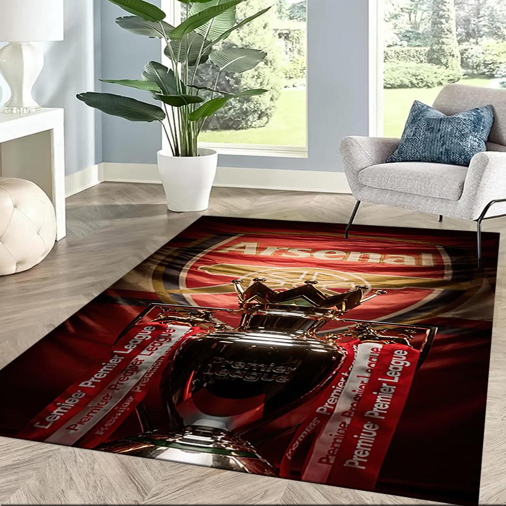 Arsenal Floor Rug Office Rug Suitable for Kitchen Entryway Playrooms Hallway Anti-slip Rug Anime Office Decor Perfect Gift for Friends & Family