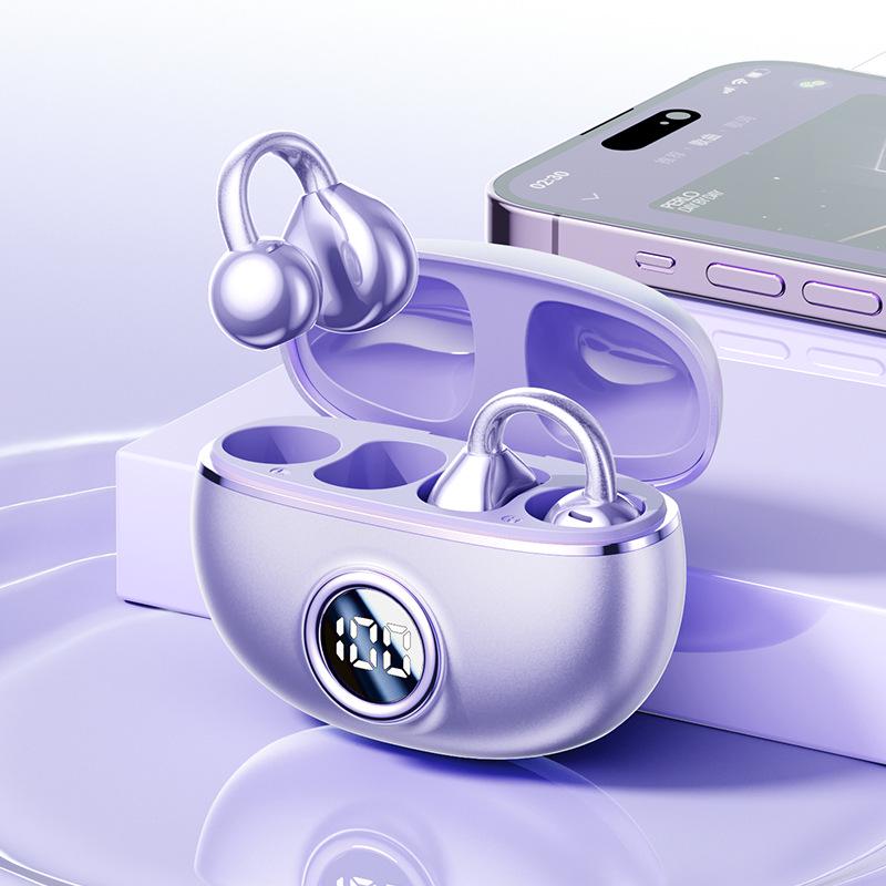 Wireless Non-In-Ear Bluetooth Earbuds, Open-Type, Comfortable Wear, No Pain